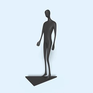 man statue 3D model