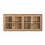 BRETON GLASS 4-DOOR SIDEBOARD
