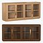BRETON GLASS 4-DOOR SIDEBOARD