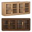 BRETON GLASS 4-DOOR SIDEBOARD