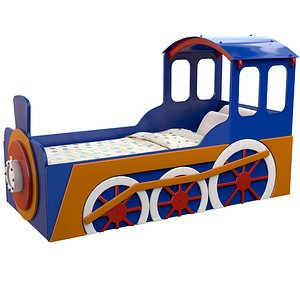 Childrens bed Train