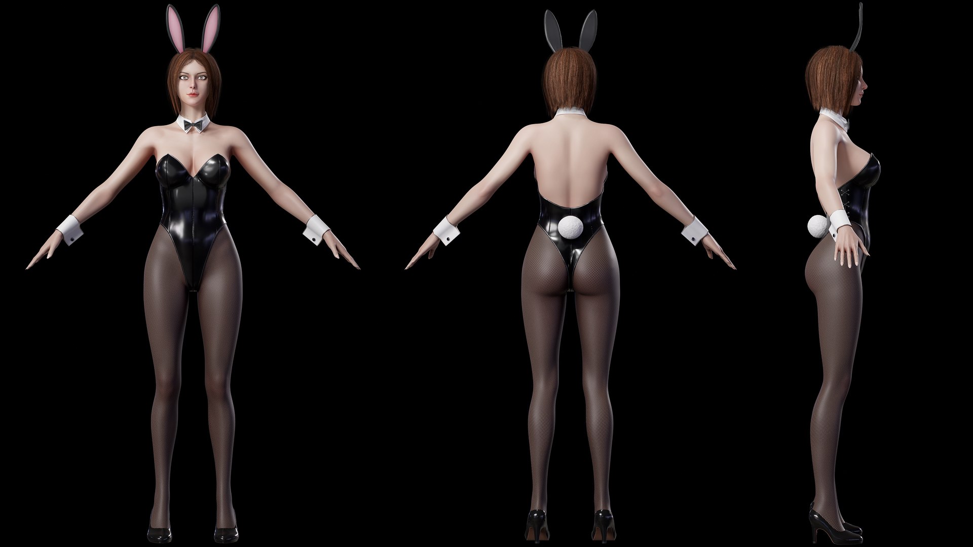 Bunny Girl 3d Model Turbosquid 1972389 5562