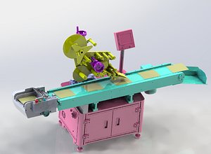 Automatic labeling machine