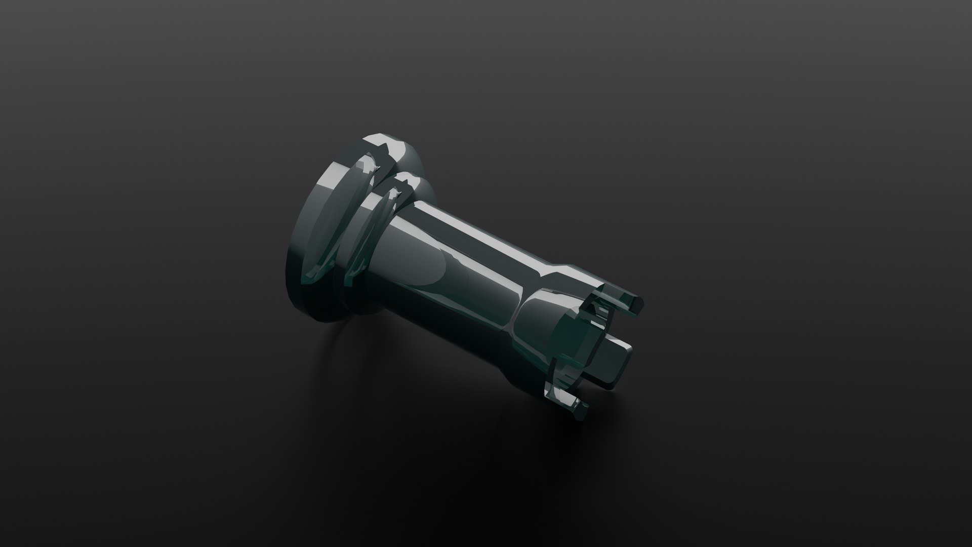 3D Low Poly Glass Chess Rook - TurboSquid 2402457