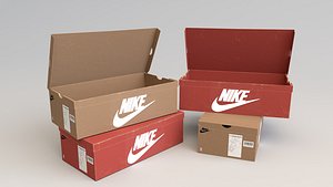 Nikey Shoe Box 3D model