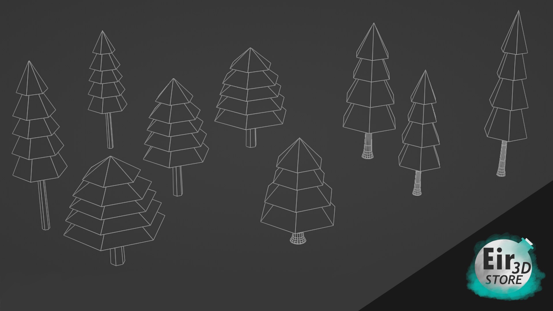 Lowpoly Pine Tree Pack model https://p.turbosquid.com/ts-thumb/LH/crW6s0/TD/lowpolytreepinepack01showcase01wireframeedit1/png/1674398211/1920x1080/fit_q87/88fb534871602a0203fa68081895e95ab1075963/lowpolytreepinepack01showcase01wireframeedit1.jpg