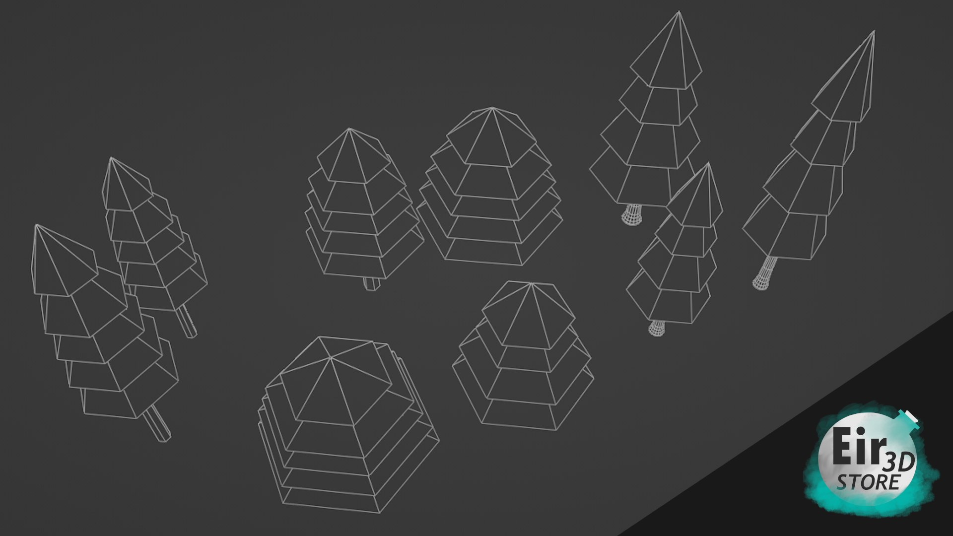 Lowpoly Pine Tree Pack model https://p.turbosquid.com/ts-thumb/LH/crW6s0/yB/lowpolytreepinepack01showcase01edit1extendedreswireframe2/png/1674400904/1920x1080/fit_q87/7b3c9a99a87f00c7261a24aa30e4a7e242c5458c/lowpolytreepinepack01showcase01edit1extendedreswireframe2.jpg