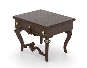 Classic Curve Console 3D model