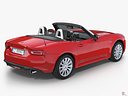 Fiat 124 Spider 2017 Rigged 3D Model