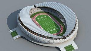 Gymnasium 5 3D model