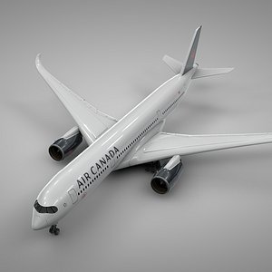 airbus a350-900 air canada 3D model