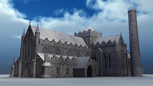 3d st canice cathedral model