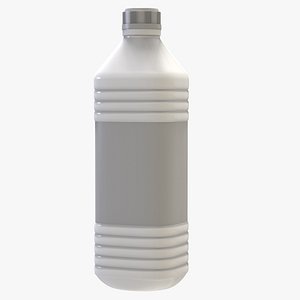 Plastic Bottle Combustile 3D