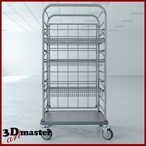 3D medical multi purpose cart