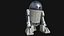 r2-d2 droid 3D model