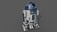 r2-d2 droid 3D model