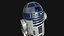r2-d2 droid 3D model
