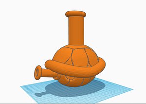 Koopa Shell Bong - 3d printable 3D model