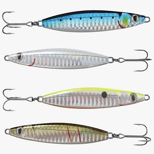 fishing lures 3d max