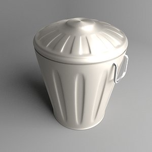 3D waste container 5 model