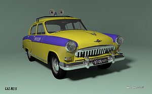 GAZ-M21i "Volga" militia 1958