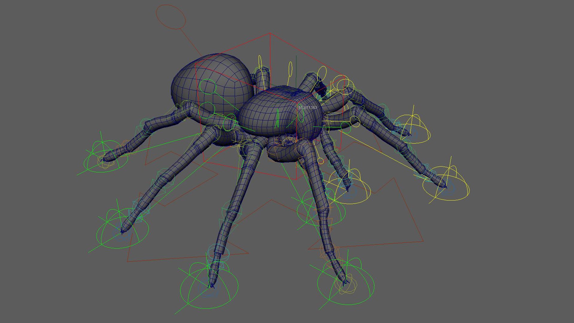 3D TARANTULA RIG XGEN - TurboSquid 2253822