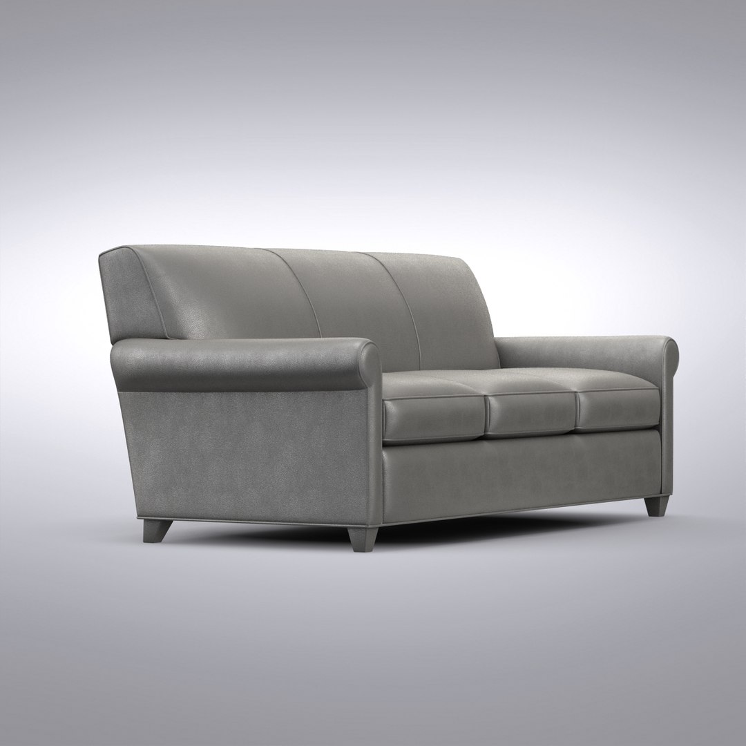 crate barrel oxford 3d model