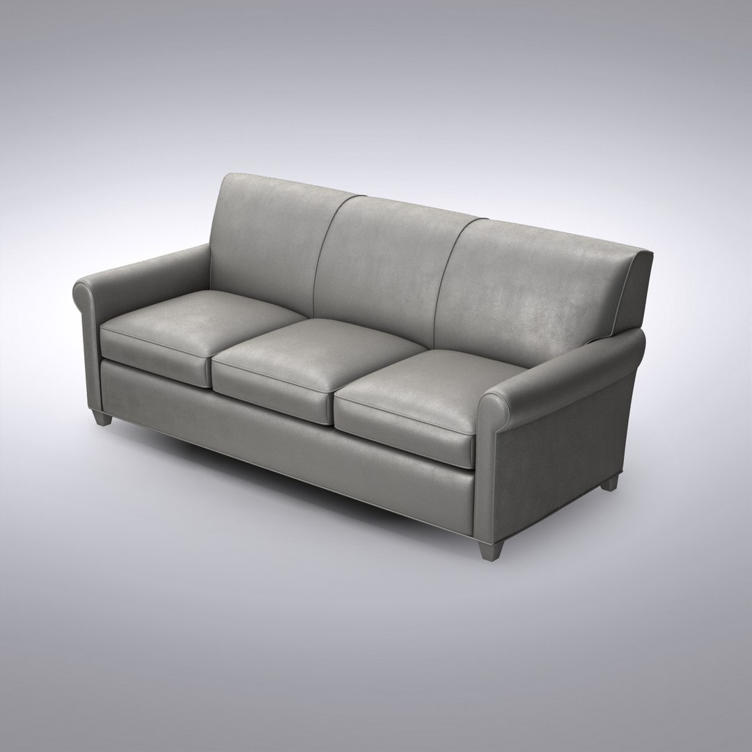 crate barrel oxford 3d model