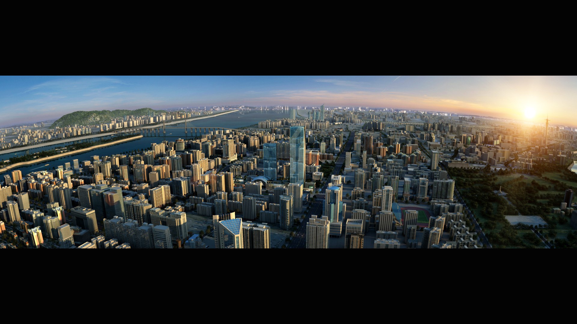 Cityscape 3D Model - TurboSquid 2227043