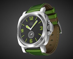 Aviator wrist watch. My own design.