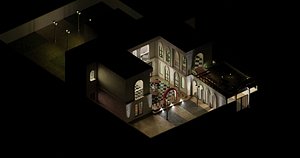3D Andalusian House model