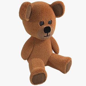 3d model of toy teddy bear