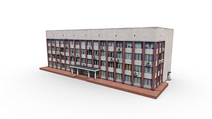 3D Office building Administration model