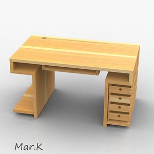 Desk SketchUp Models for Download | TurboSquid