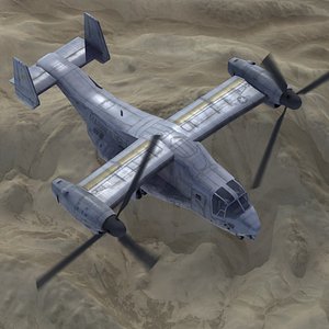 marine osprey v22 3d 3ds