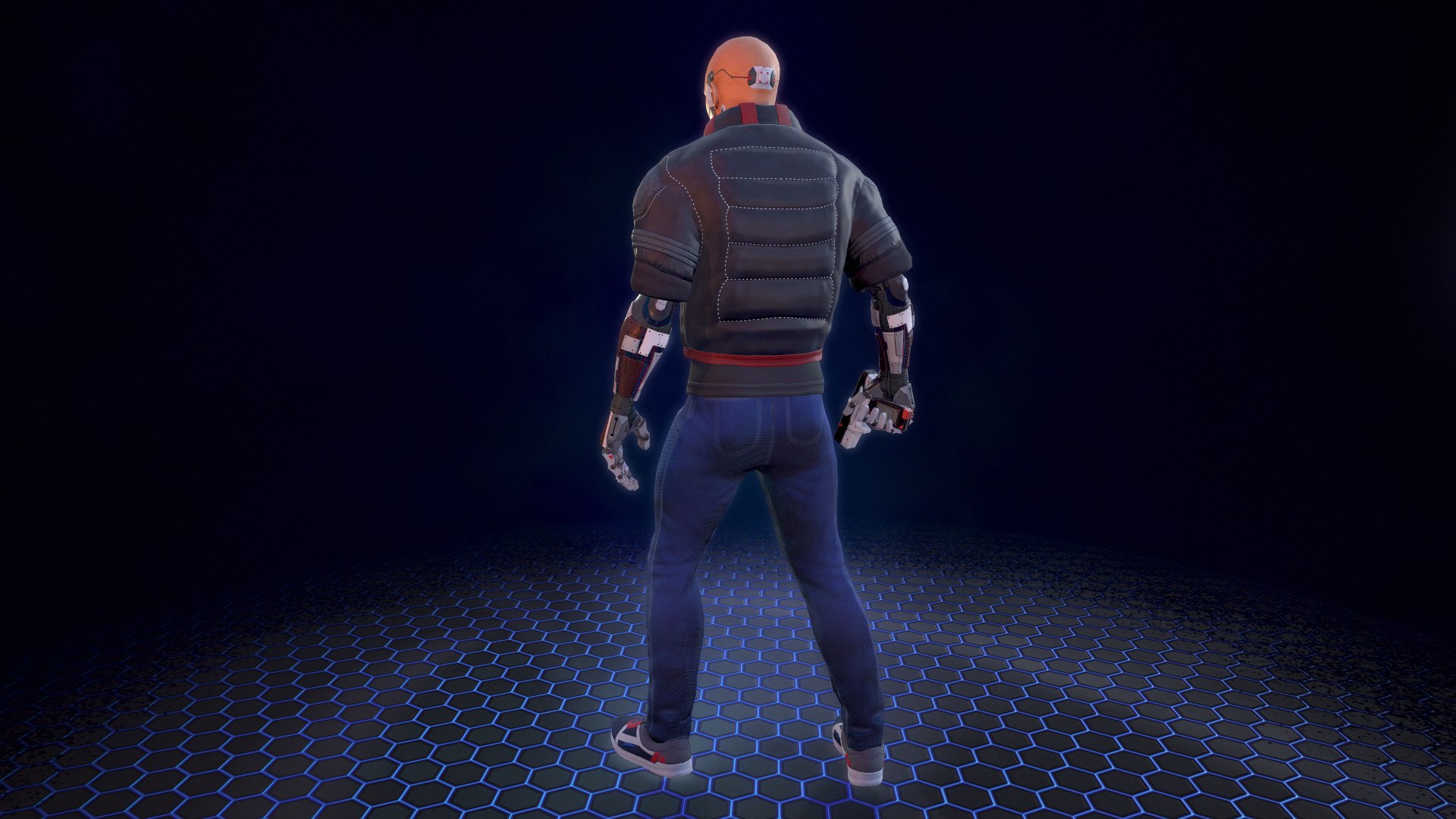 Cyberpunk Character 3D Model - TurboSquid 1605500