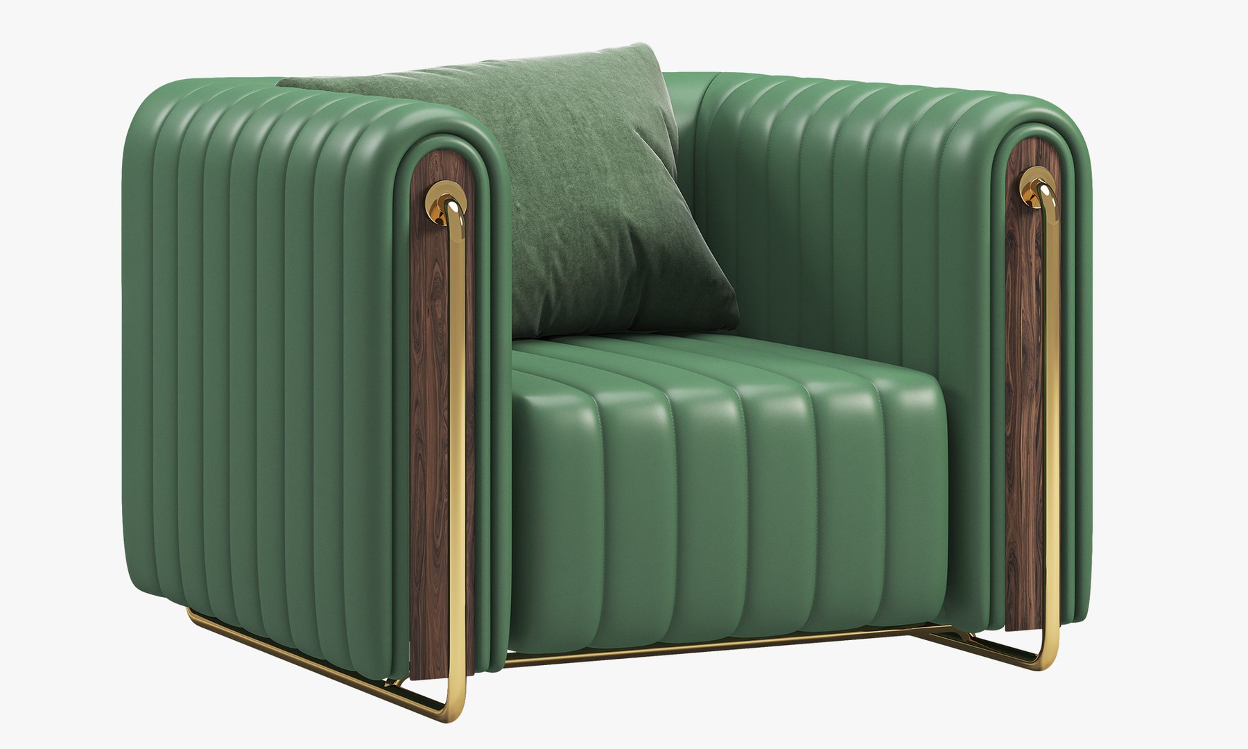 3D Rivers Armchair By Mezzo Collection - TurboSquid 2092090