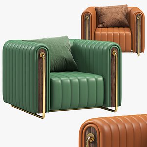 3D Rivers Armchair by Mezzo Collection