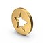 Gold Star 3D model