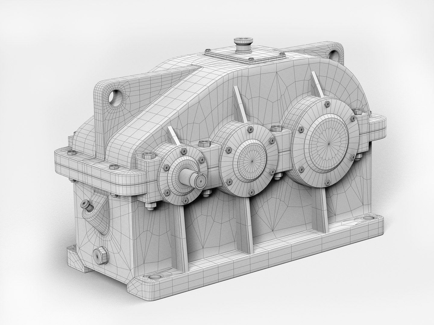 3D Collection Of Industrial Gearboxes Model - TurboSquid 2306330