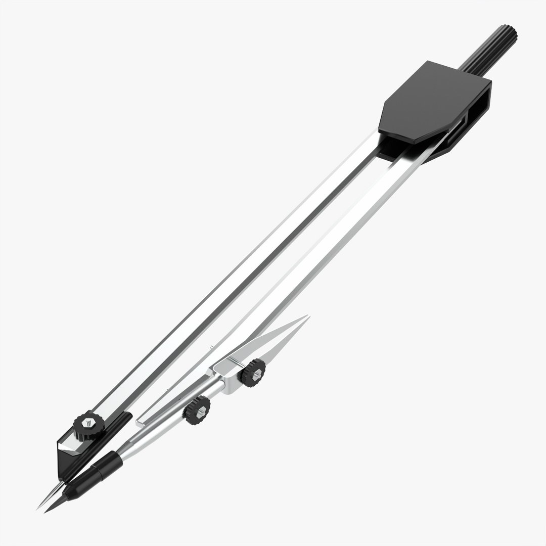 Drafting Compass 02 3D model - TurboSquid 1754281