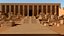 Tempio egizio antico - Ambiente 3D