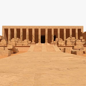 Ancient Egyptian Temple -3D Environment 3D model