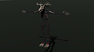 Vendigo monster  and  Rig 3D model