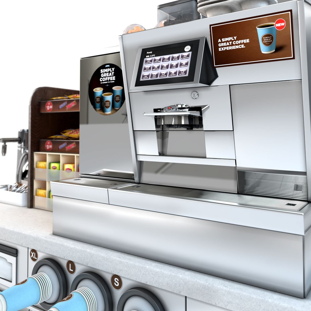 3D Coffee K Model - TurboSquid 1372112