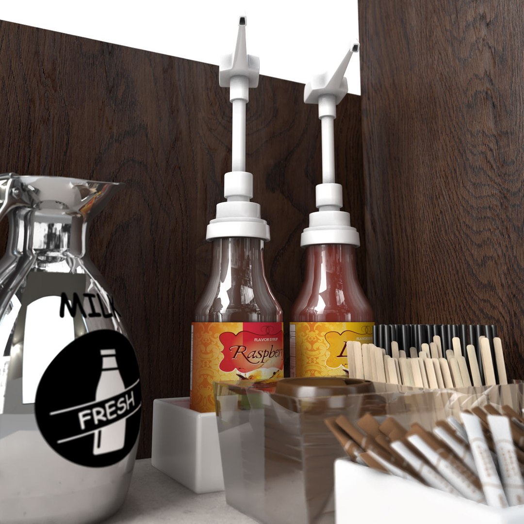 3D Coffee K Model - TurboSquid 1372112