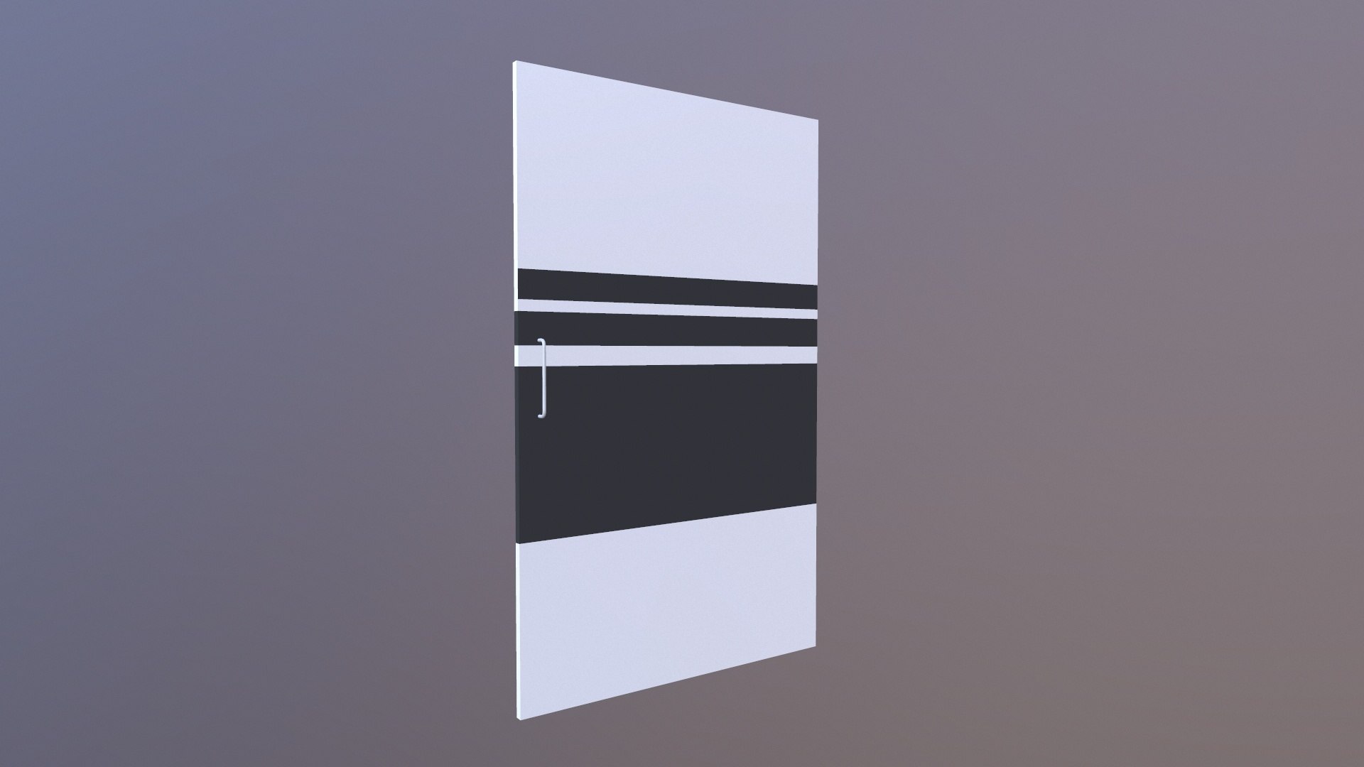 Glass Door Model - TurboSquid 2289456