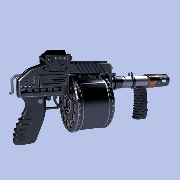 Gun firearms weapon 3D model - TurboSquid 1690742