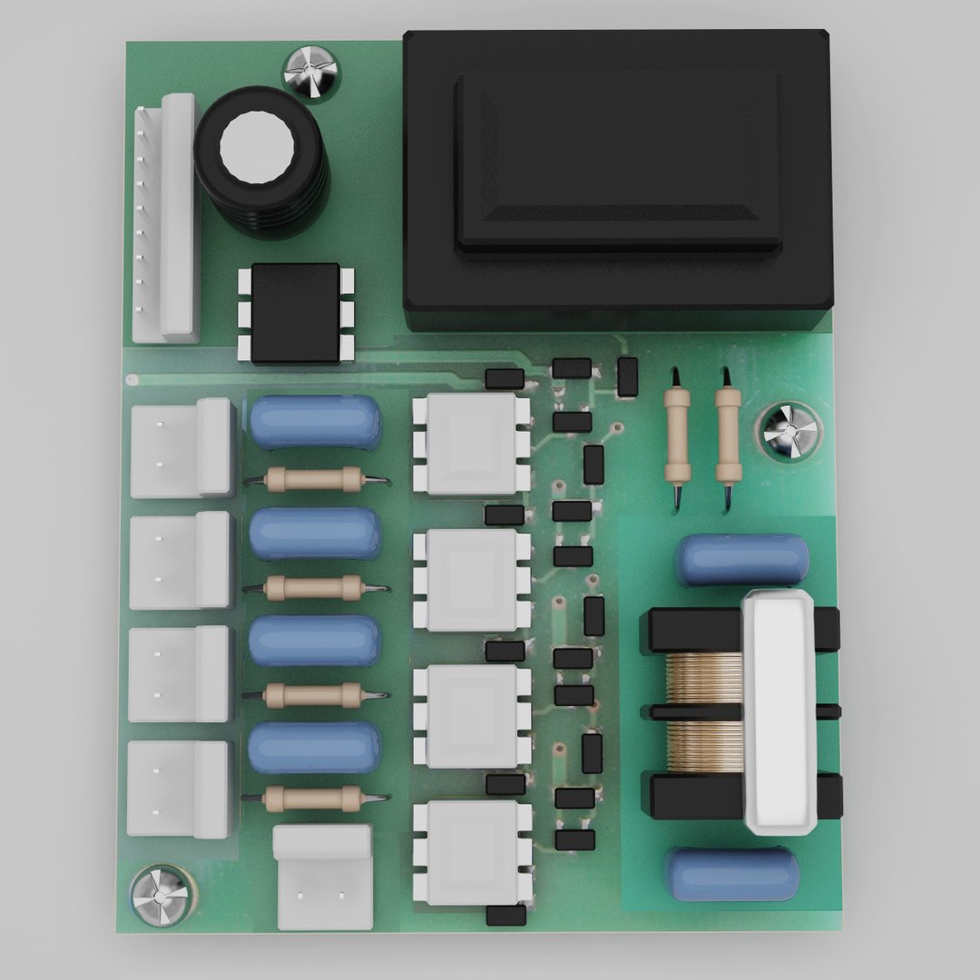 Chip 3d Model