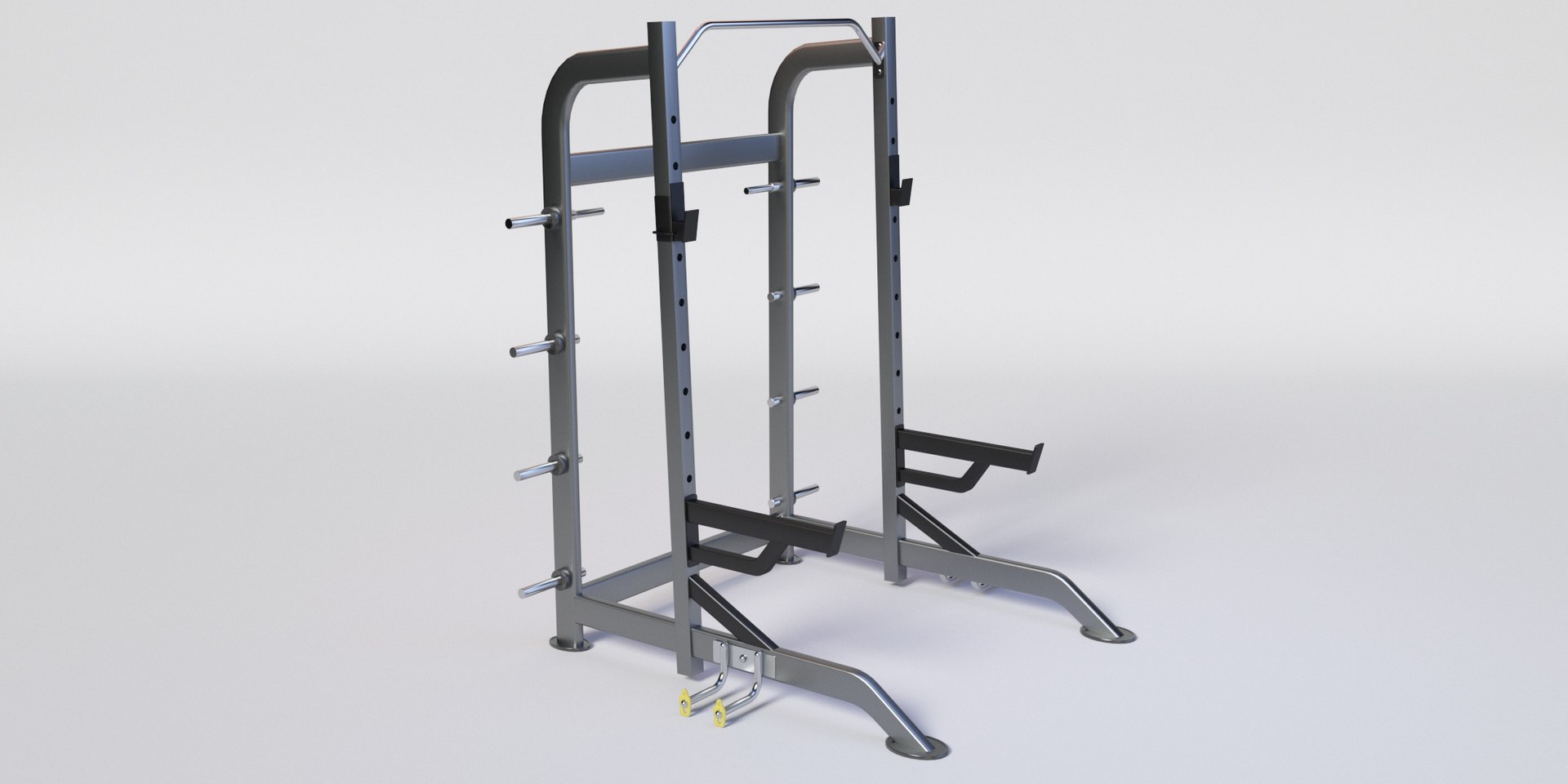 3D Half Rack with Plate Holders High-Quality 3D Gym Equipment Model https://p.turbosquid.com/ts-thumb/LI/nB9UVR/KF/halfrackwplateholders_007/jpg/1743167897/1920x1080/fit_q87/d431eb3d212555d97b21beea36c422bcd3ad2327/halfrackwplateholders_007.jpg